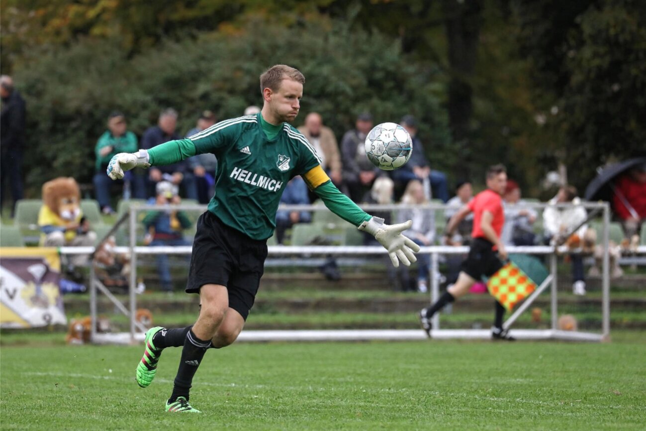 VfB Empor Glauchau Etatmäßiger Torwart netzt als Feldspieler ein