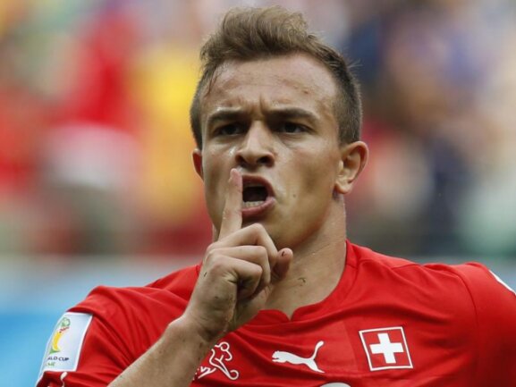 <p>
	Xherdan Shaqiri wurde nach zwei schwachen Spielen für die Schweiz in der Heimat stark kritisiert. Gegen Honduras macht er der Matchwinner drei Tore. Foto:&nbsp;Jeon Heon-Kyun<br />
	25.06.2014 (dpa)</p>
