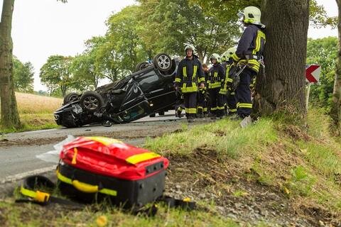 <p>
	Schwerer Verkehrsunfall am Montagnachmittag auf der S 265 zwischen Königswalde und der B 95.&nbsp;</p>
