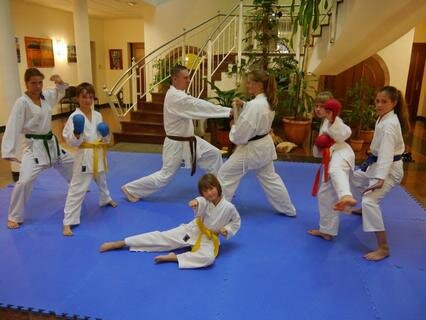 <p>
	Der Rochlitzer Verein Karate-Do beteiligte sich am Programm zum Rochlitzer Händlerherbst mit einer Vorführung von Karate-Techniken, die im Training auch angewandt werden. Foto: Jan Leissner</p>
