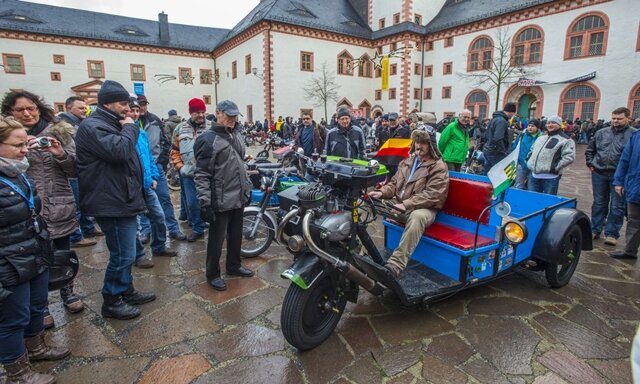 <p>
	Zum Wintertreffen, einer der traditionsreichsten Veranstaltungen auf Schloss Augustusburg, treffen sich jedes Jahr Motorradfahrer und Motorradbegeisterte aus ganz Deutschland und dem benachbarten europäischen Ausland.</p>
