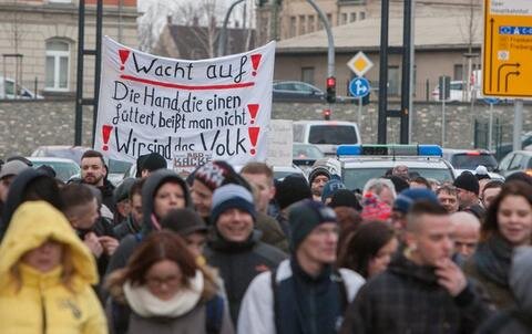 <p>
	Anlass war eine erneute Demo von &quot;Chemnitz wehrt sich&quot;.&nbsp;</p>
