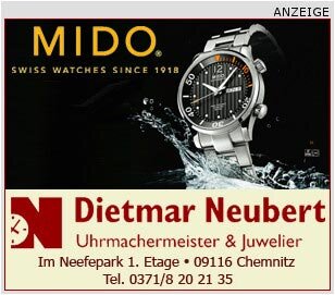 <p>
	Juwelier Dietmar Neubert im Neefepark in Chemnitz</p>
