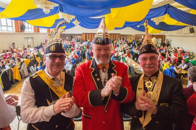 <p>
	Am Samstag hat in Annaberg-Buchholz das 21. Präsidententreffen des Sächsischen Karnevalsverbandes stattgefunden.</p>
