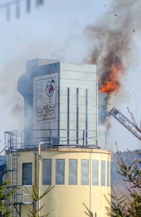 <p>
	Wie Einsatzleiter Steffen Kliem berichtete, war aus bislang ungeklärter Ursache ein Feuer in einem Spänebunker eines holzverarbeitenden Betriebes im Ortsteil Rothenthal ausgebrochen.</p>
