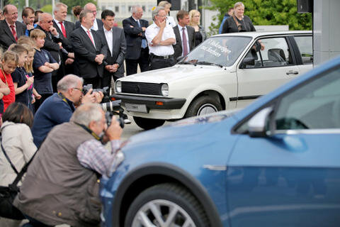 <p>
	Mit einem Festakt ist im Werk Mosel am Donnerstag das 25-jährige Bestehen der VW-Produktion in Sachsen gefeiert worden.</p>
