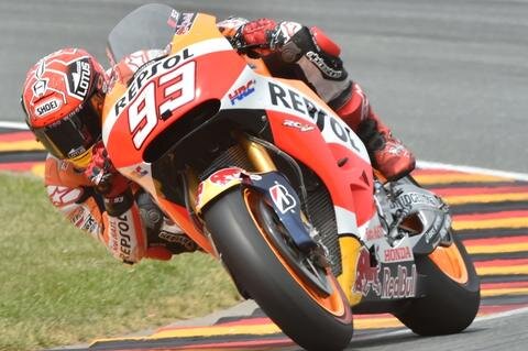<p>Der Motorrad-Weltmeister hat beim Großen Preis von Deutschland das Rennen in der Königsklasse MotoGP gewonnen.</p>
