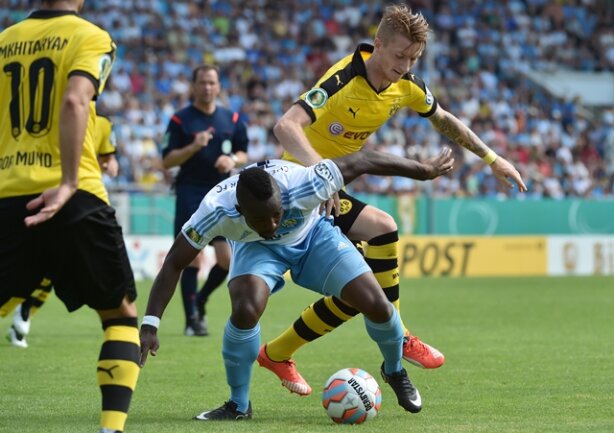 <p>
	Der Chemnitzer FC hat am Sonntag in der ersten Runde des DFB-Pokals gegen Borussia Dortmund 0:2 verloren.</p>
