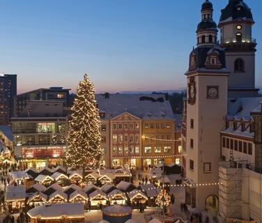 <p>
	Der Chemnitzer Weihnachtsmarkt.</p>
