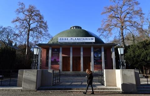 <p>Das Zeiss-Planetarium in Jena gilt als eines der betriebsältesten Planetarien der Welt.</p>
