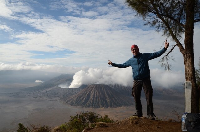 <p>November 2014: Vulkan Bromo, Indonesien.</p>
