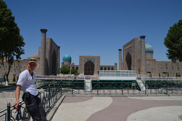 <p>Juli 2013: Samarkand, Usbekistan.</p>
