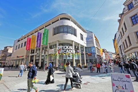 <p>Einkaufszentrum Zwickau Arcaden.</p>
