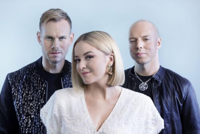 <p>Die drei Musiker Tom Hugo, Fred Buljo und Alexandra Rotan sind das Trio&nbsp;KEiiNO. Für Norwegen singen sie den&nbsp;Europop-Titel "Spirit in the Sky".&nbsp;</p>
