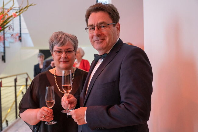 <p>Sylvia Köhler und Jens Schumann.</p>
