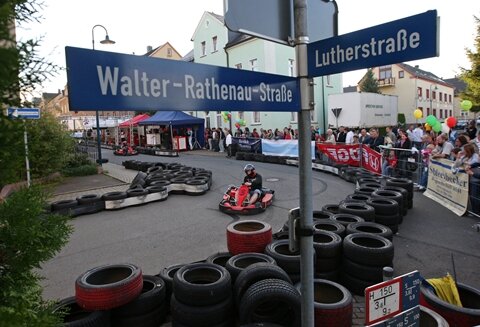 Kartbahnvergnügen - hier war am Wochenende der Sachsenring.