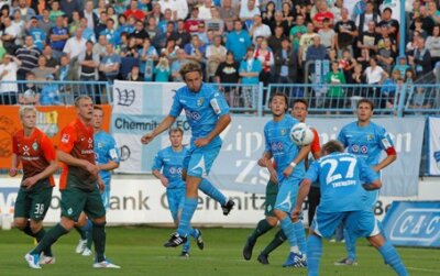 0:0 - Chemnitzer FC bietet Werder Bremen gut Paroli - 