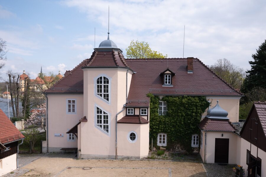 100.000 Euro für Sanierung von Käthe Kollwitz Haus - Der barocke Rüdenhof des Käthe Kollwitz Haus am Schlossteich.