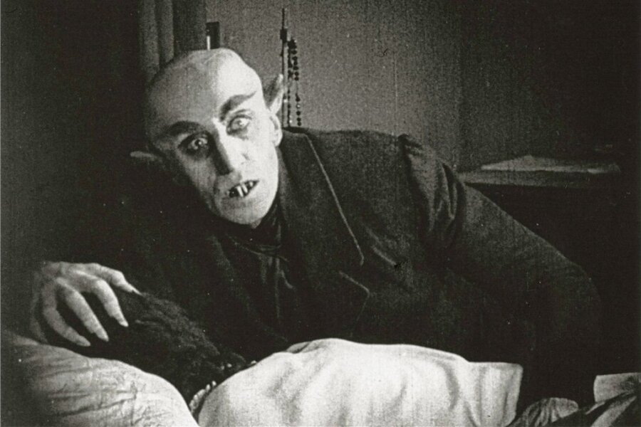 100 Jahre "Nosferatu": Ein Blutsauger macht Kinokarriere - Erster Film-Vampir der Kinogeschichte: Max Schreck in der Rolle des Nosferatu, 1922. 