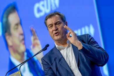CSU-Chef Markus Söder: "Schwarz-Grün wollen wir jedenfalls nicht."