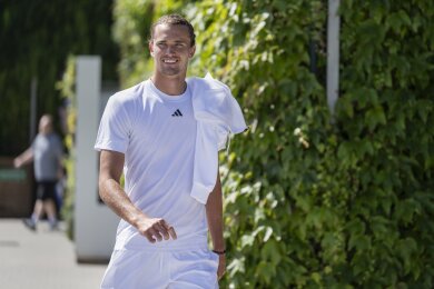 Für Ablenkung in Wimbledon hat Alexander Zverev gesorgt.
