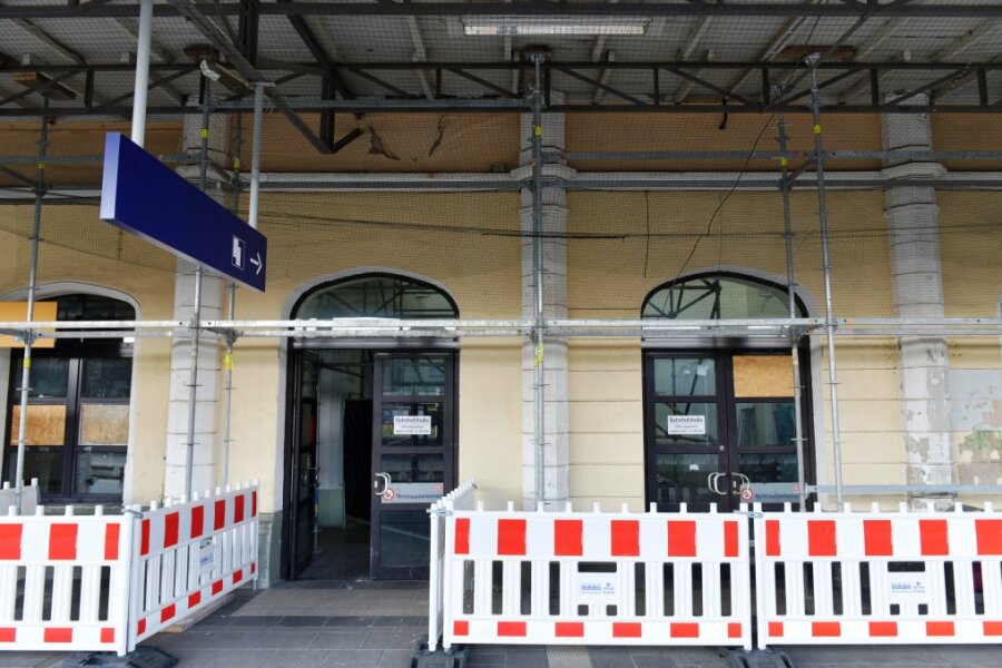 15 Bahnhöfe in Sachsen profitieren vom Konjunkturprogramm - Bahnhof Freiberg