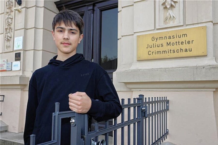 15-jähriges Physik-Ass aus Crimmitschau hat viele Talente - Gehört zu den besten jungen Physikern in Sachsen - Felix Fomin aus Crimmitschau. 