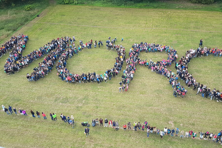 1500 Rochlitzer Schüler setzen Zeichen für Nachhaltigkeit und Umweltschutz - 