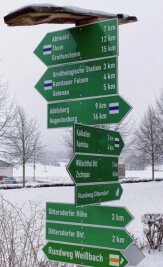 18 Routen auf den Spuren von Eric Frenzel - In Amtsberg gibt es viele Wanderwege. Welche davon als Teil des möglichen Eric-Frenzel-Trails infrage kommen, wird geprüft. 