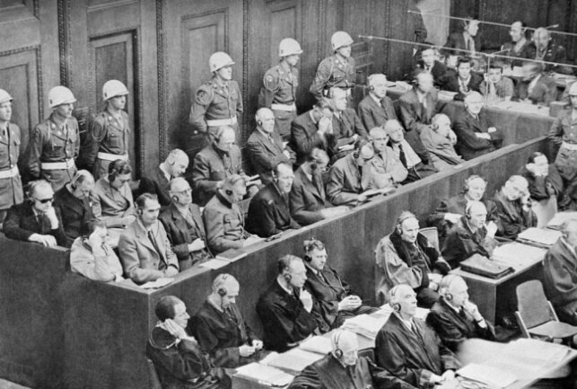 1946: Die wichtigsten Urteile der Nachkriegszeit bei den Nürnberger Prozessen - Während der Nürnberger Prozesse werden 1945 und 1946 insgesamt 177 Urteile gesprochen. 