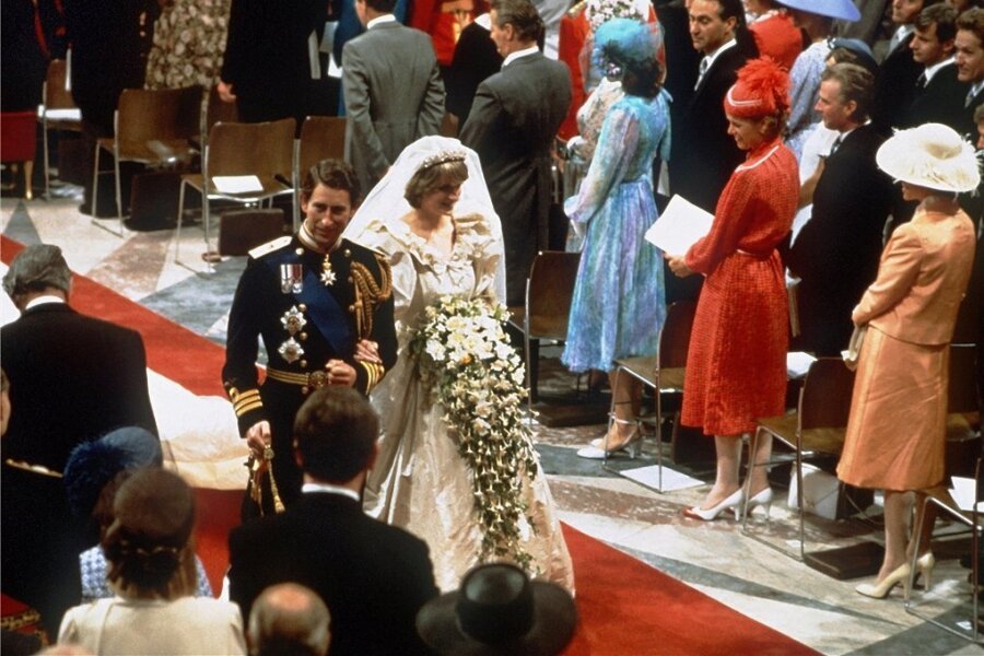 Als Traumhochzeit wurde die Eheschließung von Charles und Diana gefeiert. 