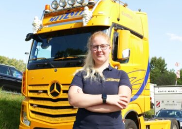 20-jährige Truckerin übernimmt das Steuer - Melissa Wilhelm gefällt das Truckerleben. Besonders schön sei der Job, wenn sie morgens hinterm Steuer den Sonnenaufgang erlebt. 