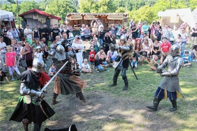 20. Mittelalterfest auf der Burgruine Elsterberg - Allerlei mittelalterliches Treiben gibt es am Wochenende auf der Elsterberger Burgruine zu erleben.