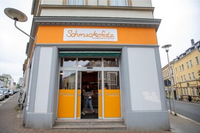 Das neue „Schmackofatz“ an der Stresemannstraße 10 versorgt Hungrige in der Innenstadt jetzt von 7 bis 16 Uhr.