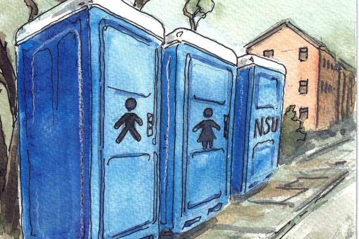 2022 - Lesen Sie und staunen Sie! - September: Männlein, Weiblein oder NSU? Das Dokumentationszentrum wird als Anbau an die Toilette am Zwickauer Schwanenteich Wirklichkeit.