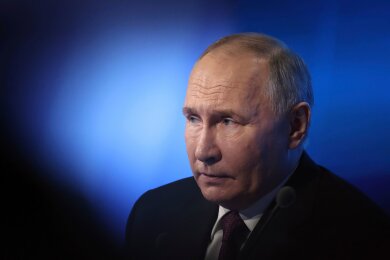 Wird im August 25 Jahre an der Macht sein: der russische Staatschef Wladimir Putin.