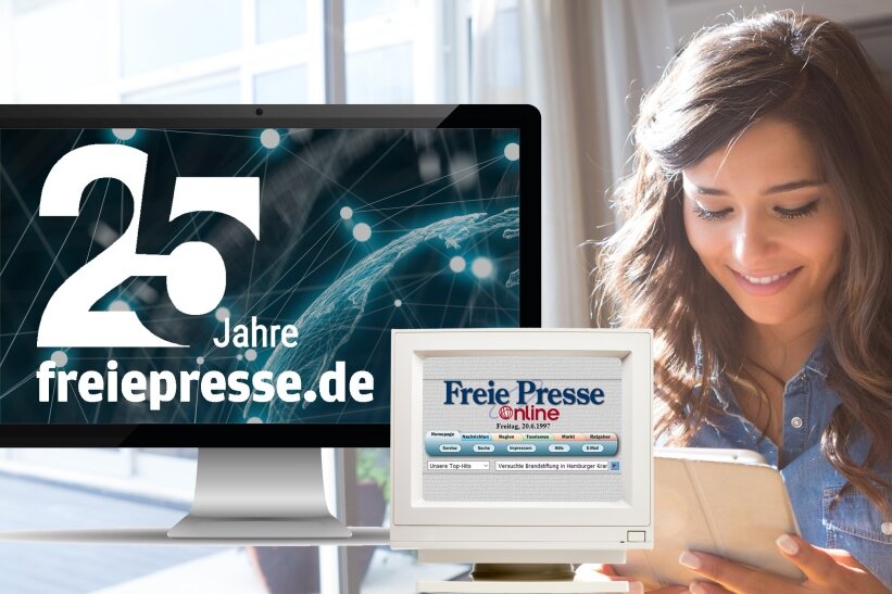 25 Jahre freiepresse.de - Macher, Trends, Gewinnspielfragen - 