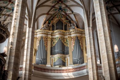 Die Orgelkonzerte im Freiberger Dom beginnen immer 19.30 Uhr.