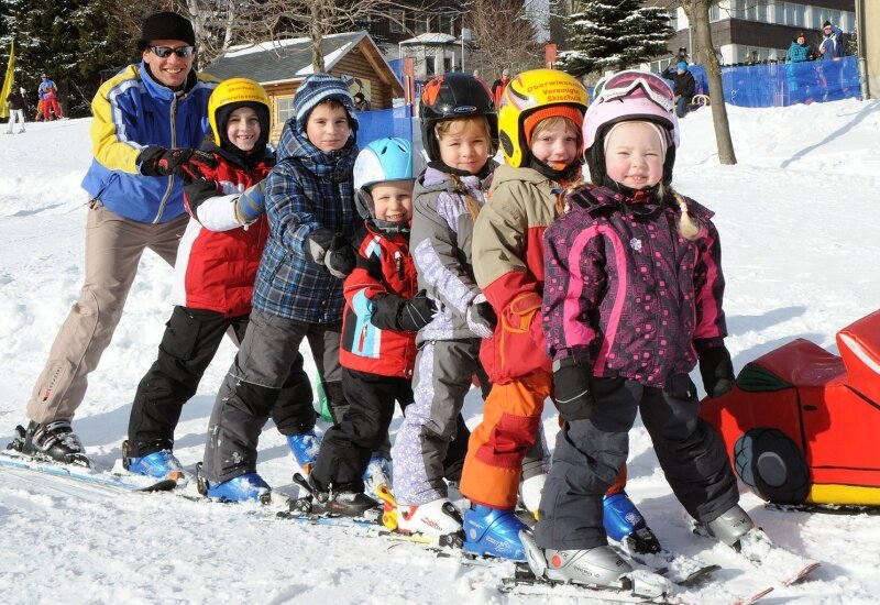 Kids on Snow