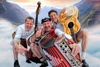 Die Pfunds-Kerle aus Tirol werden der musikalische Höhepunkt bei der Festwoche zum 20. Maibaumsetzen in Oberbobritzsch sein.