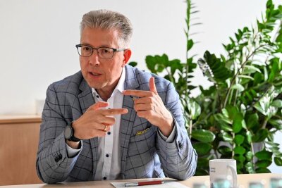 Hüter der Chemnitzer Finanzen: Kämmerer Ralph Burghart (CDU).