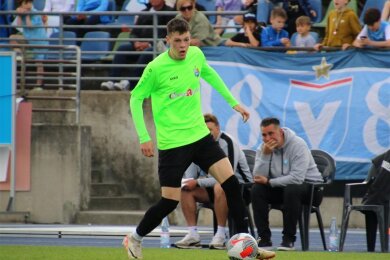 Niclas Walther gehörte beim Chemnitzer FC zur Startelf.