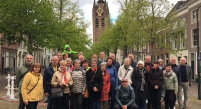 28 Glockenfreunde auf Tour - Mitglieder des Hilligervereins haben Freibergs Partnerstadt Delft in den Niederlanden besucht. 
