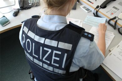 Die Polizei ermittelt in einem Fall von Diebstahl in Leisnig.