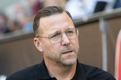 Trainer Sascha Hildmann und Preußen Münster stehen vor dem Durchmarsch in die 2. Bundesliga.