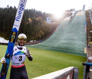Nick Siegemund bei der Deutschen Meisterschaft Ende Oktober in Oberhof. 