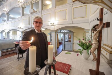 Nach 40 Amtsjahren wird Andreas Vögler am Ostersonntag seinen letzten Gottesdienst als Pfarrer von Limbach-Oberfrohna halten.