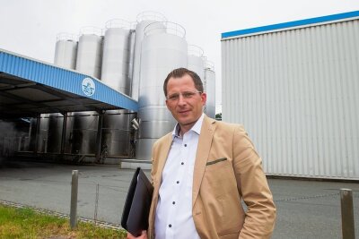 35-Millionen-Euro-Investition: Vogtlandmilch will in Plauen neu bauen - Sebastian Singer ist Technischer Leiter bei der Vogtlandmilch. Gemeinsam mit dem Geschäftsführer plant er die Erweiterung.