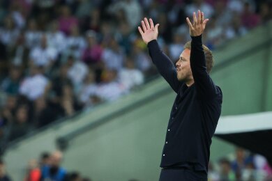 Bundestrainer Julian Nagelsmann hofft auf eine erfolgreiche EM.