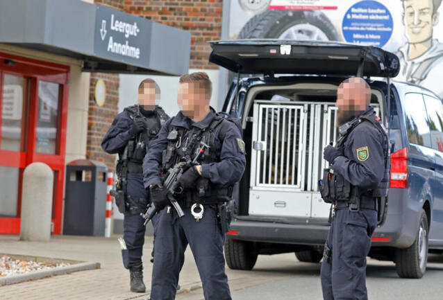 Bombendrohung gegen Kaufland - Polizei gibt Entwarnung ...